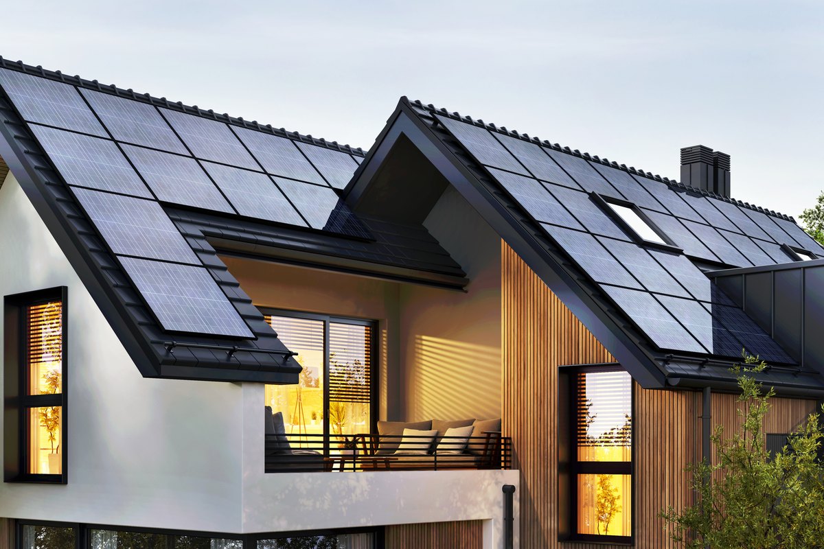 Washington DC roofing and solar company completed project